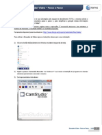 Gravador Vídeo - Passo A Passo - CamStudio