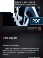 Trabalho 2 - Empreendedorismo Como Fator de Competitividade