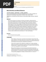 Moral Emotions and Moral Behavior