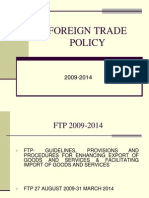 Foreign Trade Policy 2009-14