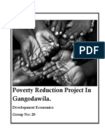 Poverty Reduction Project in Gangodawila.: Development Economics Group No: 20