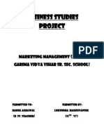 Bst. Project Marketting Management