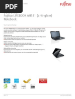 Ds LIFEBOOK AH531 Antiglare