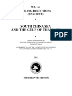 Pub. 161 South China Sea and Gulf of Thailand (Enroute), 14th Ed 2013