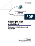 ECSS-Q-ST-70C Materials, Mechanical Parts and Processes