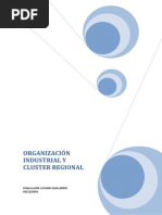 Antologia de Organizacion Industrial y Cluster