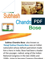 Subhas Chandra Bose