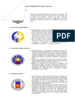 Functions of Philippine Government Agencies