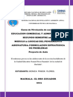 Proyecto de Formulacion E. Problemas Monica