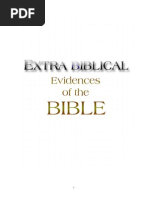 Extra Biblical Evidences of The Bible