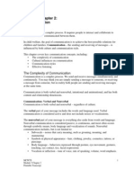 Module 5 Chapter 2: Communication: Communication: Verbal and Nonverbal