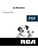 Rca TR Av3990 Receiver Owners Manual