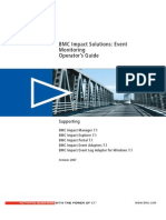 BMC Impact Solutions 7.1 - Event Monitoring Operator's Guide - 83756