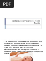 Sindrome Convulsivo Del Recien Nacido