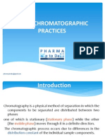 Good Chromatographic Practices