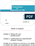 Objectives of TQM