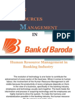 Project On HRM in Bank of Baroda