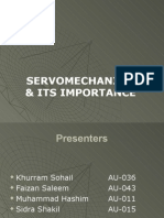 Servomechanism Presentation MCS - 1