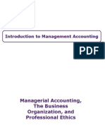 Introduction To Management Accounting