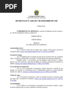 Decreto Lei 2848 - 1940 PDF