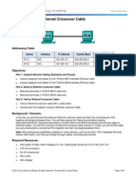 4.2.2.7 Lab - Building An Ethernet Crossover Cable