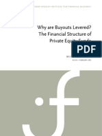 Why Are Buyouts Levered? The Financial Structure of Private Equity Funds Dated 04-January-07