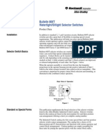 Bulletin 800T Watertight/Oiltight Selector Switches: Installation