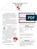 Teamluby Update - Week of February 10, 2014 Spring Street School Mrs. Luby'S Class