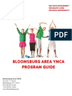 Bloomsburg Area Ymca Program Guide