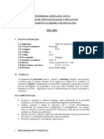 Taller de Comunicación Oral y Escrita 2009-Ii