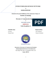 Low Power Wireless Sensor Network - Document