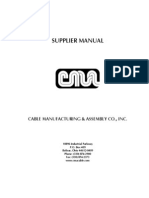 Cma Cable Supplier Quality Manual