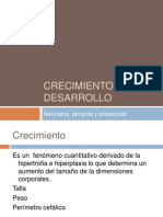 Crecimiento y Desarrollo