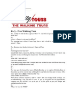 FAQ - Free Walking Tour: Is There Another Schedule For The Tour?