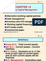 Working Capital Management