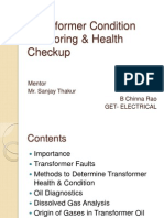 Transformer Health & Condition Monitoring