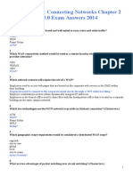 Connecting Networks Chapter 2 v5.0 Exam Answers 2014