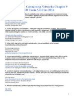 Connecting Networks Chapter 9 v5.0 Exam Answers 2014