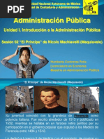 Administración-Püblica-Sesión-02-El Principe-Nicolas-Maquiavelo