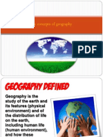 Six Concepts of Geography