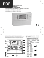 Manuale Termostato Seitron Riscaldamento