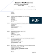 Forensic Medicine MCQ