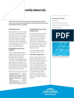 SGC Detector Assembly Materials Data Sheet