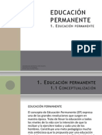 EDUCACIÓN PERMANENTE (Unidad 1)