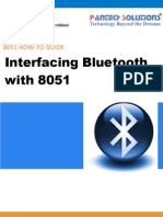 Interfacing Bluetooth With 8051 Trainer