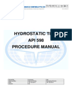 Hydro Test Procedures