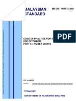 MS 544 PART 5 2001 Timber Joints