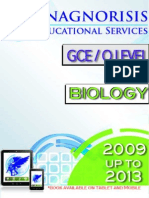 Biology O Level 5090 2009 To 2013 Variant 2