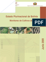 ONUDC. Estado Plurinacional de Bolivia Monitoreo de Cultivos de Coca 2009 PDF