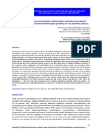 The Effects of Multiple Intelligence Theory Based Teaching On Students' Achievement and Retention of Knowledge (Example of The Enzymes Subject)